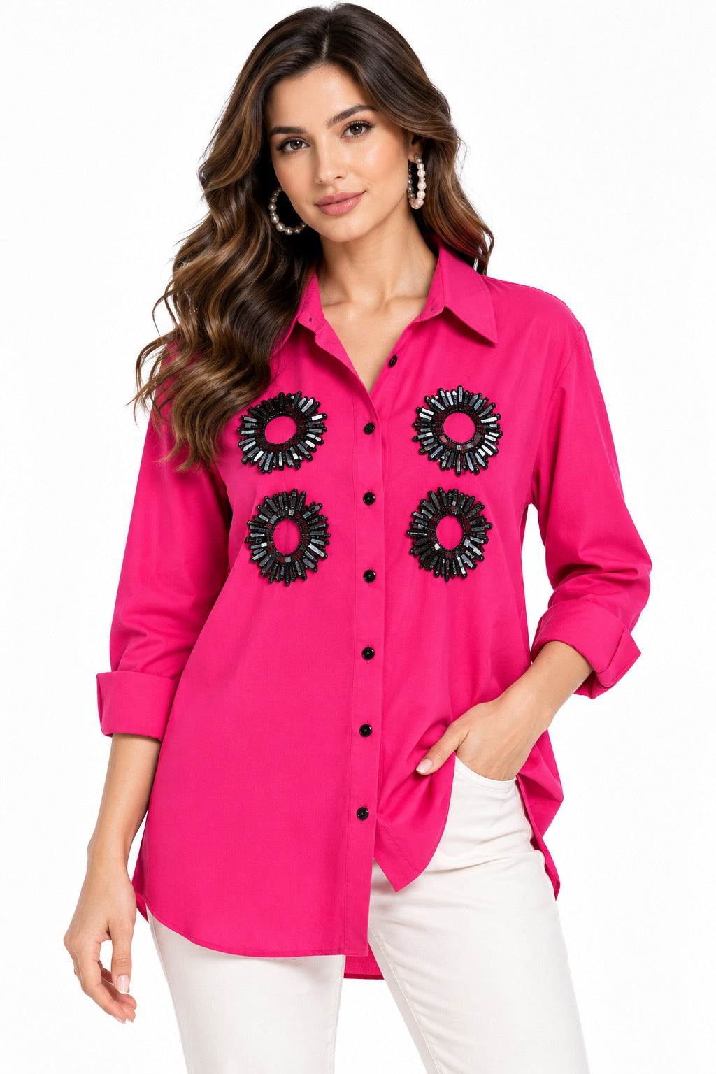 Midnight Bloom Shirt