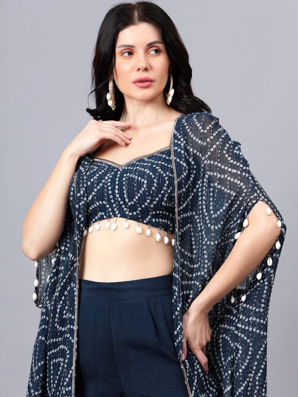 Navy Cape Set - Image 2